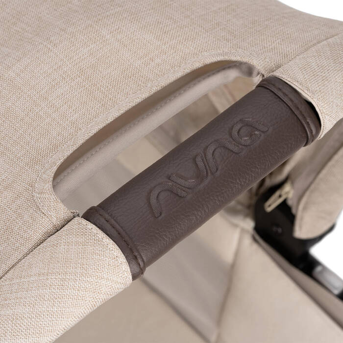 Nuna Triv Next + Arra Flex & Base Curv Travel System Bundle - Biscotti 16