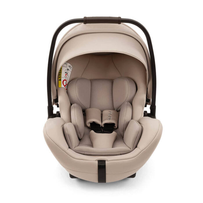 Nuna Triv Next + Arra Flex & Base Curv Travel System Bundle - Biscotti 22