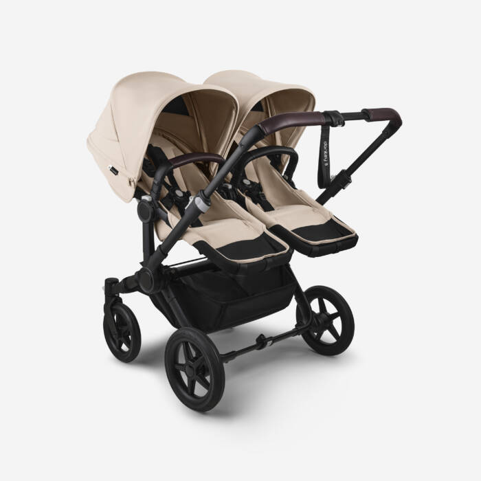 Bugaboo Donkey 5 Twin carrycot and seat pushchair-Desert Taupe