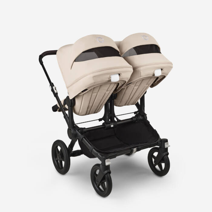 Bugaboo Donkey 5 Twin carrycot and seat pushchair-Desert Taupe