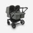 Bugaboo Donkey 5 Twin carrycot and seat pushchair- Forest Green