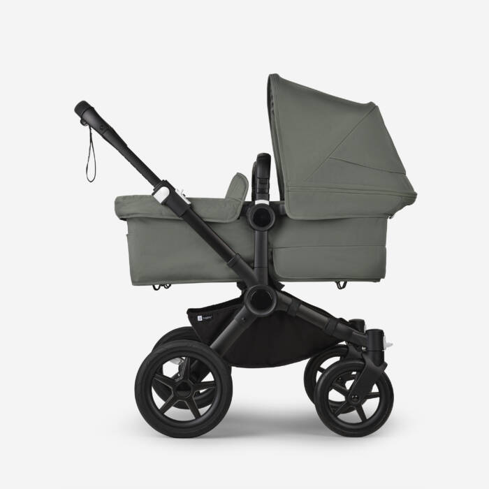 Bugaboo Donkey 5 Twin carrycot and seat pushchair- Forest Green