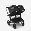 Bugaboo Donkey 5 Twin carrycot and seat pushchair- Midnight Black