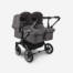 Bugaboo Donkey 5 Twin carrycot and seat pushchair- Grey Melange