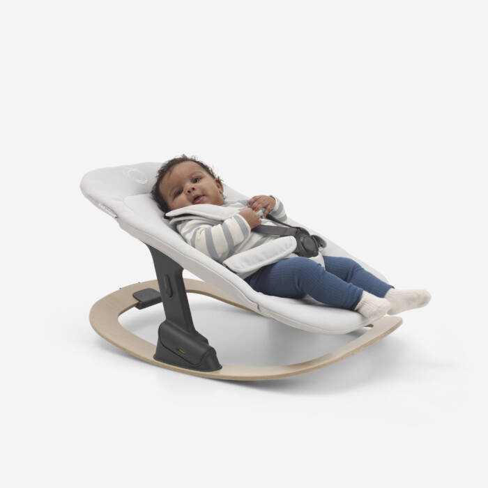 Bugaboo Giraffe baby rocker- Tornado Grey