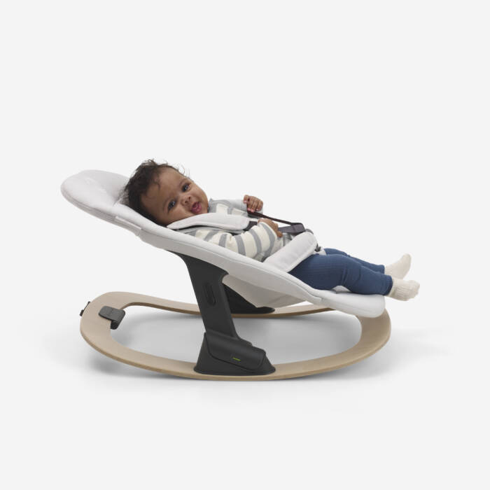 Bugaboo Giraffe baby rocker- Tornado Grey