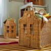 CuddleCo Dutch House Storage Baskets - Set of 3