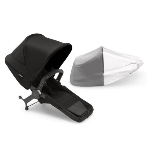 Bugaboo Donkey 5 Duo Extension Set Complete - Midnight Black