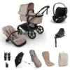 Bugaboo Fox 5 Renew Ultimate (Cloud T) Travel System - Desert Taupe Melange