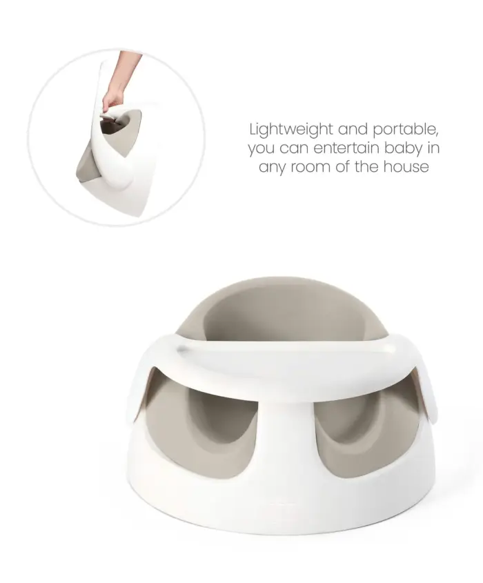 Mamas & Papas Snug Floor Seat with Activity Tray - Clay