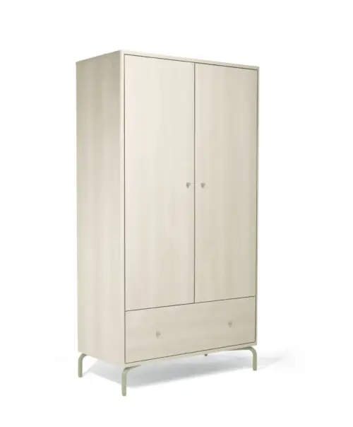 Mamas & Papas Kinlay 3 Piece Cotbed Range with Dresser Changer & Wardrobe - Moss Green