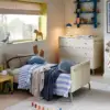 Mamas & Papas Kinlay 3 Piece Cotbed Range with Dresser Changer & Wardrobe - Moss Green
