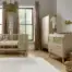 Mamas & Papas Coxley 3 Piece Cotbed Range with Dresser Changer & Wardrobe - Natural/Olive Green