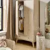 Mamas & Papas Coxley 3 Piece Cotbed Range with Dresser Changer & Wardrobe - Natural/Olive Green