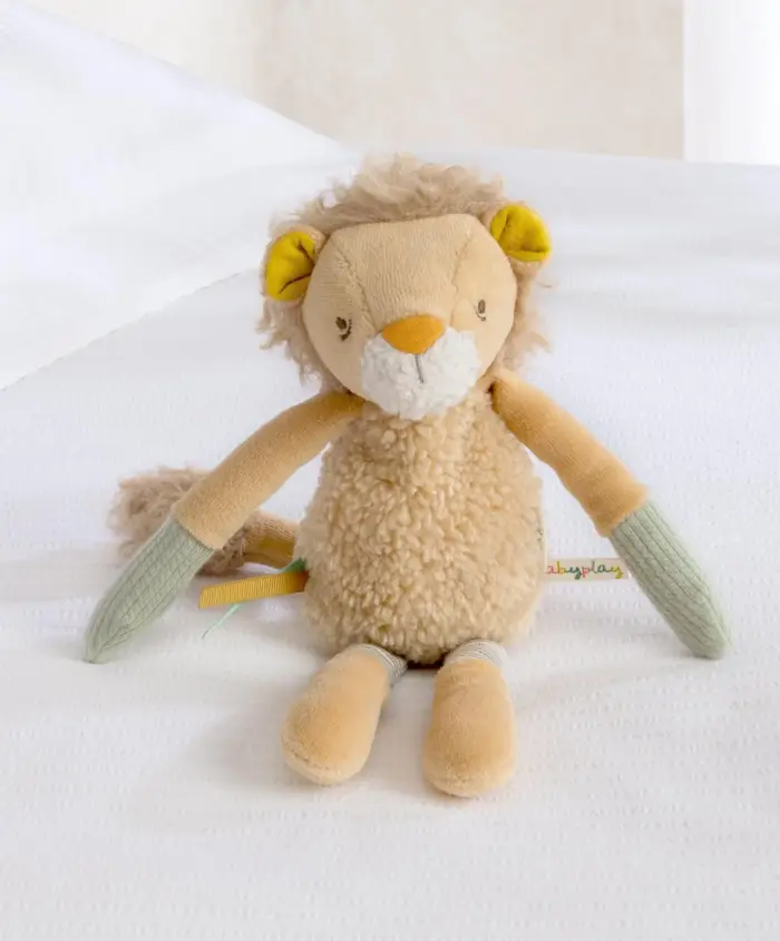 Mamas & Papas Activity Toy Beanie - Lenny Lion