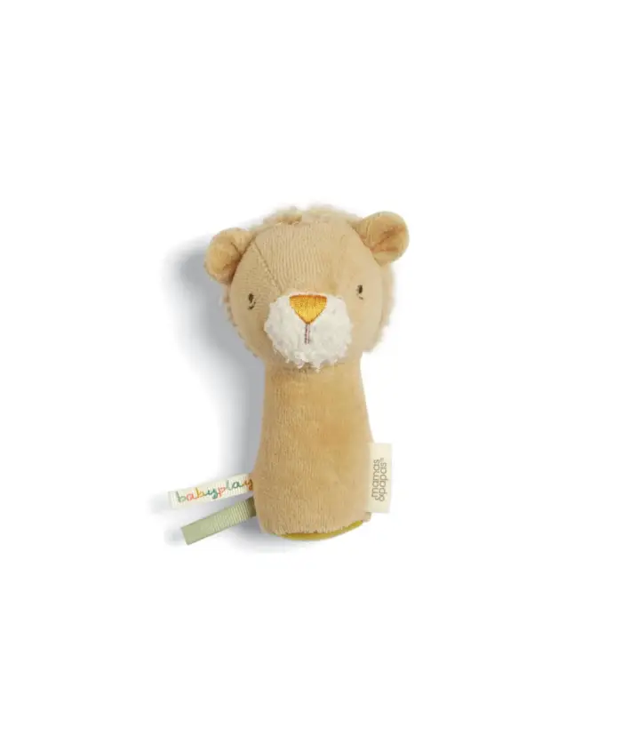 Mamas & Papas Mini Rattle - Lenny Lion