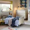 Mamas & Papas Kinlay Cotbed - Dusty Blue