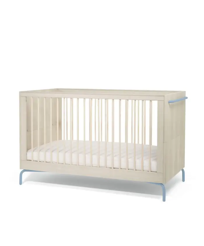 Mamas & Papas Kinlay Cotbed - Dusty Blue