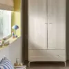 Mamas & Papas Kinlay 3 Piece Cotbed Range with Dresser Changer & Wardrobe - Parchment