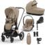 Cybex ePRIAM Complete Travel System with Cloud T - Cozy Beige