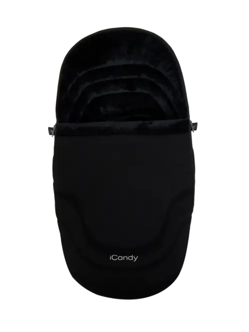 iCandy Orange 4 Footmuff - Black
