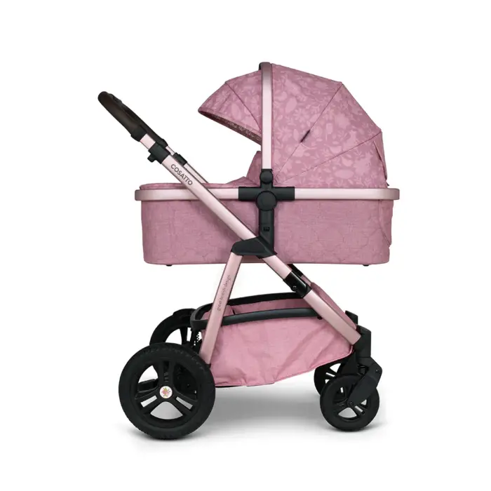 Includes ADAC tested Rotating Infant Carrier Easy to Fold with Seat Unit Attached Luxury Spacious Carry Cot & Accessories