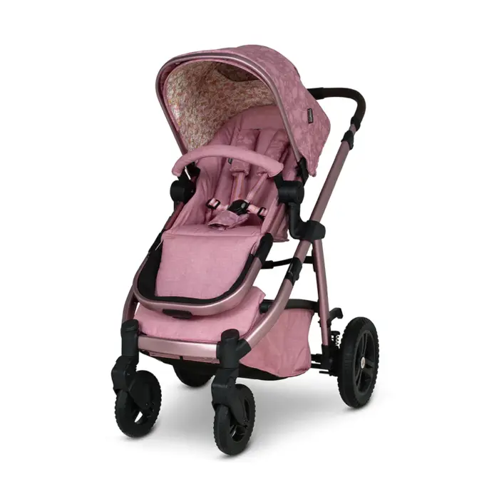 Includes ADAC tested Rotating Infant Carrier Easy to Fold with Seat Unit Attached Luxury Spacious Carry Cot & Accessories