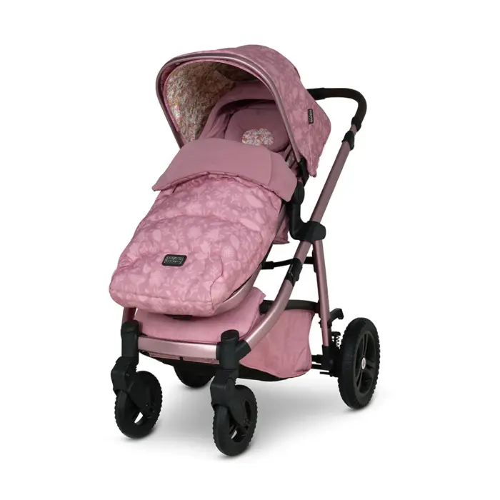 Includes ADAC tested Rotating Infant Carrier Easy to Fold with Seat Unit Attached Luxury Spacious Carry Cot & Accessories
