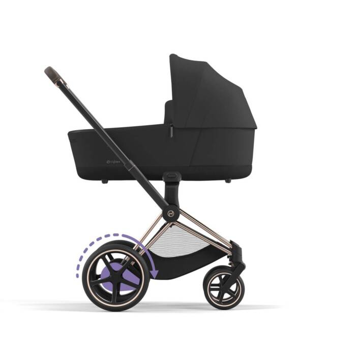 Cybex ePRIAM Complete Travel System with Cloud T - Cozy Beige
