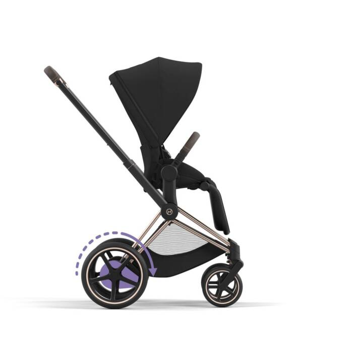 Cybex ePRIAM Complete Travel System with Cloud T - Cozy Beige - Image 16