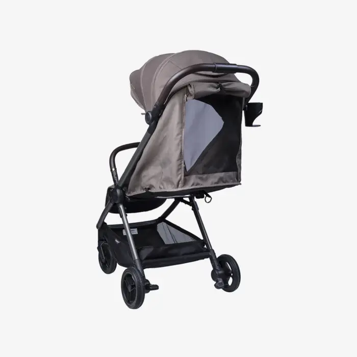 Bababing Auto Fold Compact Stroller Bundle - Mink