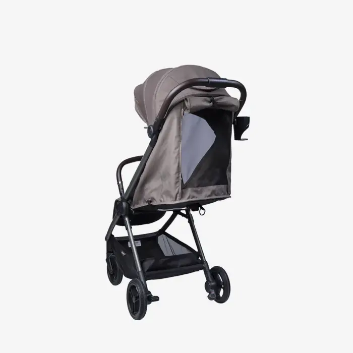Bababing Auto Fold Compact Stroller Bundle - Mink
