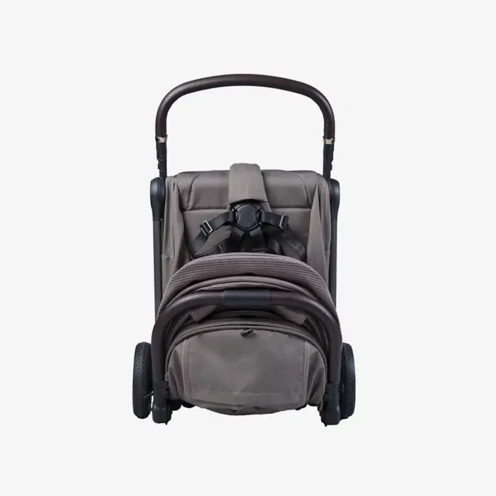 Bababing Auto Fold Compact Stroller Bundle - Mink