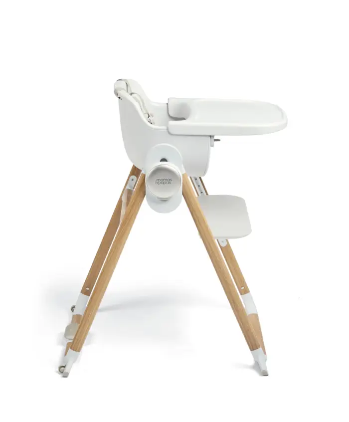Mamas & Papas Eno Highchair, Bouncer & Cushion Complete Bundle - Cashmere