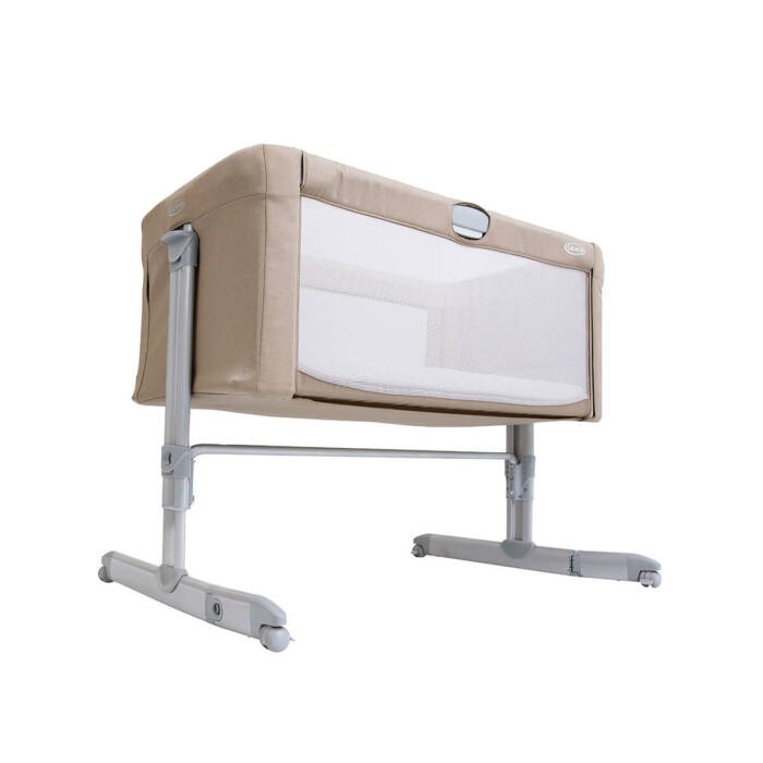 Graco Sweet2Sleep Bedside Crib- Oatmeal
