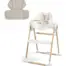 Mamas & Papas Eno Highchair & Eno Highchair Cushion Bundle - Cashmere
