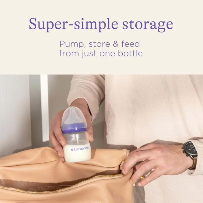 Lansinoh Breastmilk Storage Bottles 4 pack