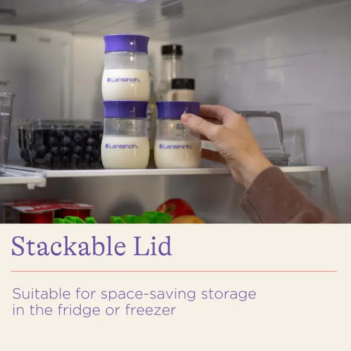 Lansinoh Breastmilk Storage Bottles 4 pack
