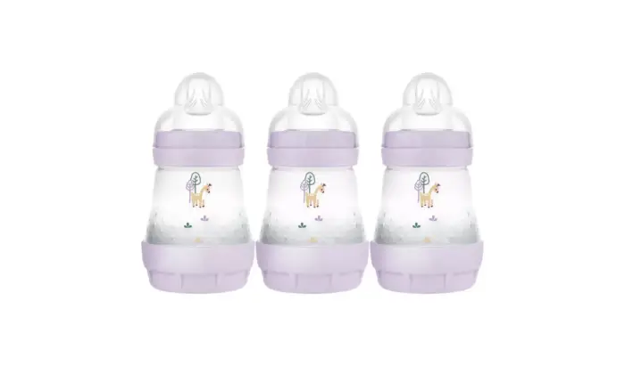 MAM Easy Start Anti-Colic Bottle Unisex 160ml 3Pk- Lilac