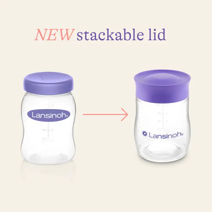 Lansinoh Breastmilk Storage Bottles 4 pack