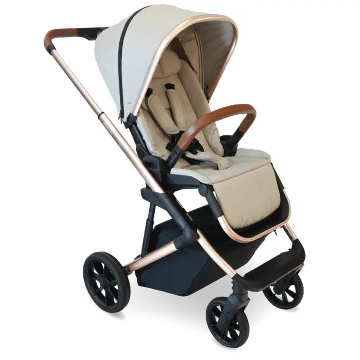 My Babiie MB500 3-in-1 Travel System - Rose Gold Stone