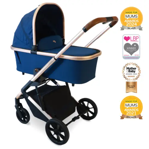 My Babiie MB500 3-in-1 Travel System - Opal Blue