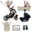 My Babiie MB500 3-in-1 Travel System - Rose Gold Stone