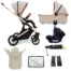 My Babiie MB500 3-in-1 Travel System with Base - Rose Gold Stone