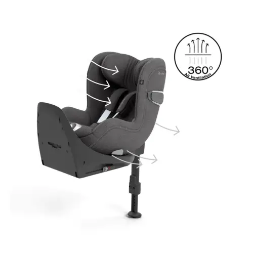 Cybex Sirona T i-Size Plus Car Seat - Mirage Grey