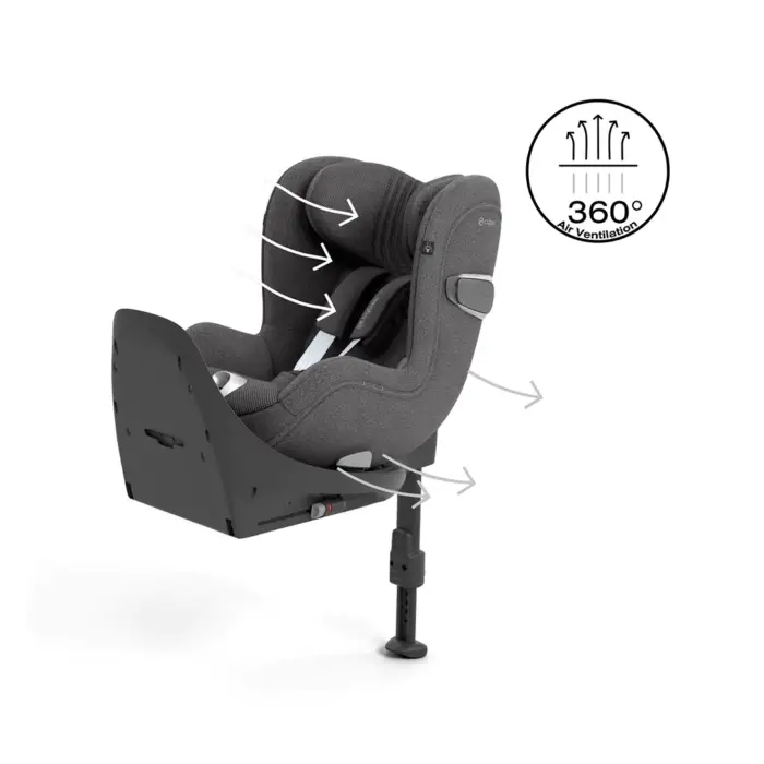 Cybex Sirona T i-Size Plus Car Seat - Mirage Grey
