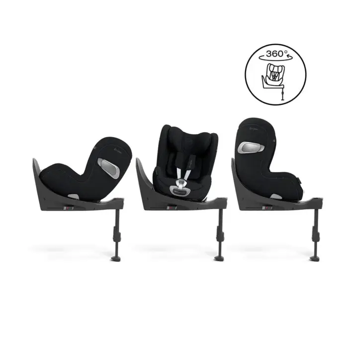 Cybex Sirona T i-Size Plus Car Seat - Sepia Black Plus