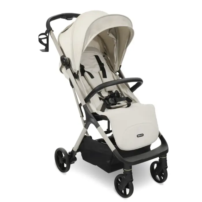 My Babiie MBX7 Plus Auto-Fold Stroller - Ivory