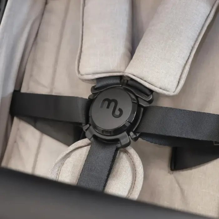 My Babiie MBX7 Plus Auto-Fold Stroller - Camel