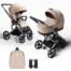 Avionaut Sirius 2-in-1 Pram with Accessories - Beige